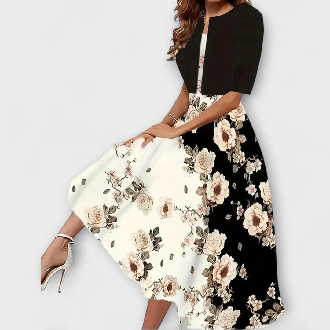 Rochie midi pentru femei cu sacou