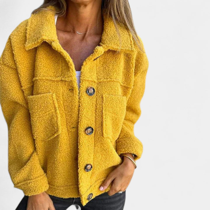 Kristýna – Bluză scurtă cu reveri