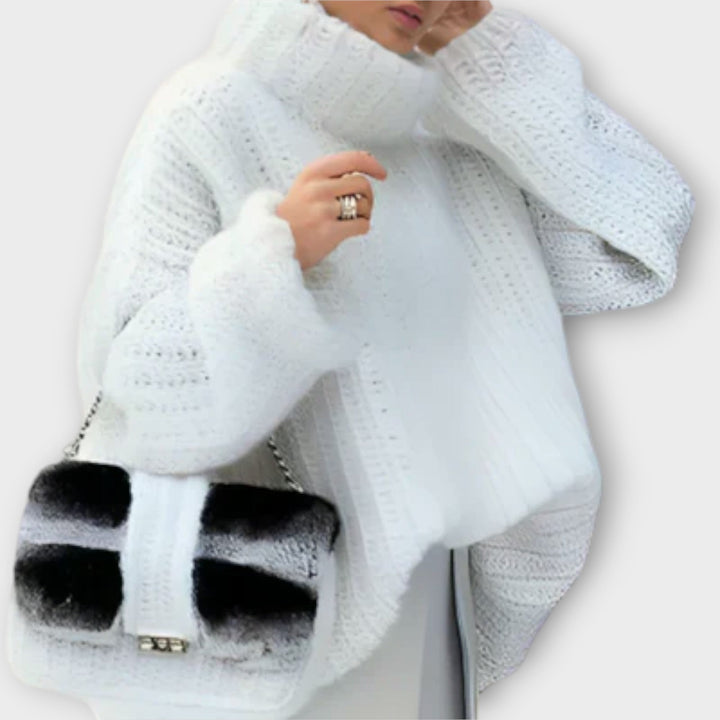 Paulina - Hanorac lung cu mâneci lungi pentru femei