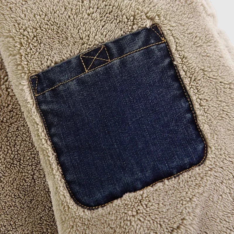 Bohumil - Geacă din denim cu căptușeală interioară