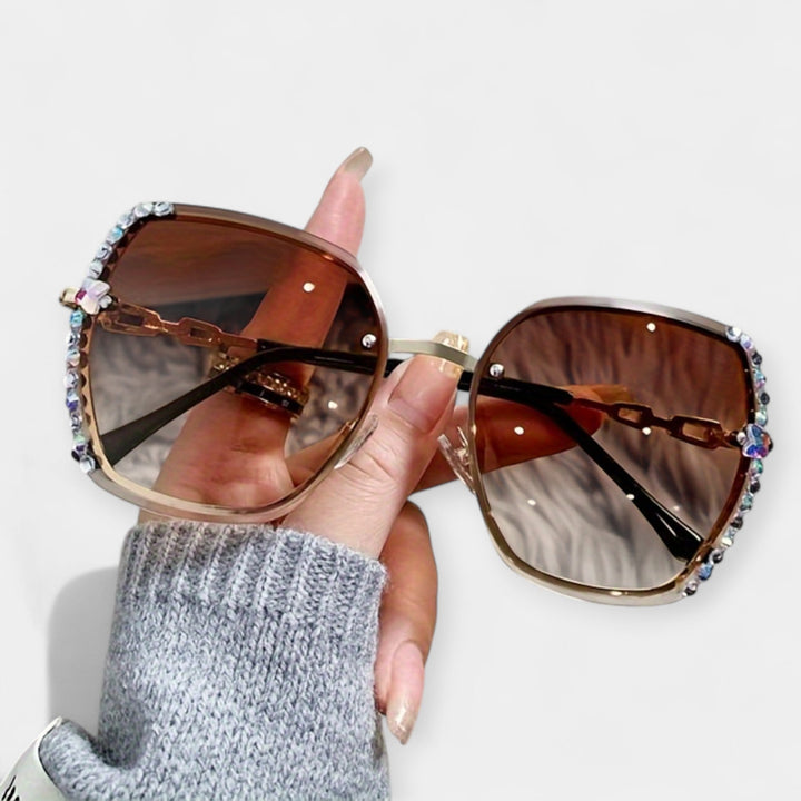 Hermina - Ochelari moderni cu detalii din metal