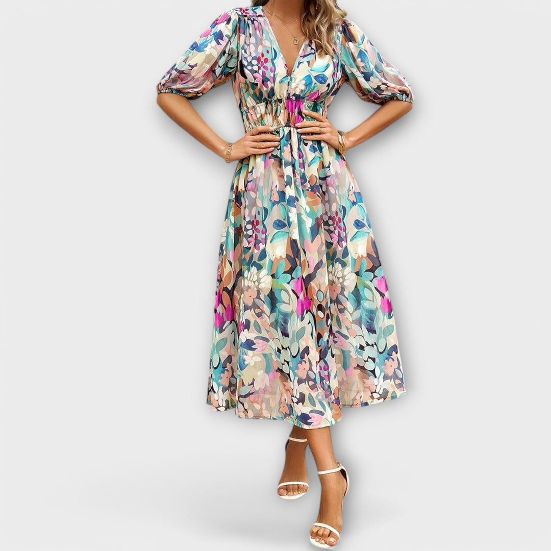 Mathilda - Rochie Midi Eleganta