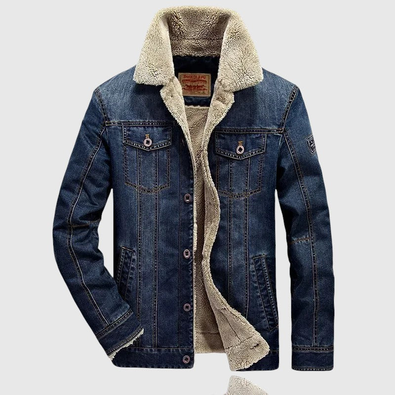 Bohumil - Geacă din denim cu căptușeală interioară