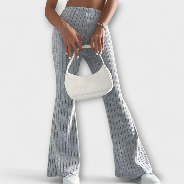 Jennifer - Pantaloni eleganți cu talie conică