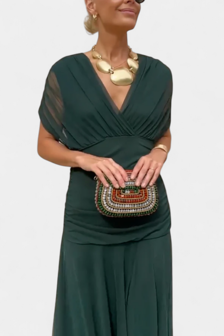 Eryzziah – Rochie elegantă cu imprimeu floral