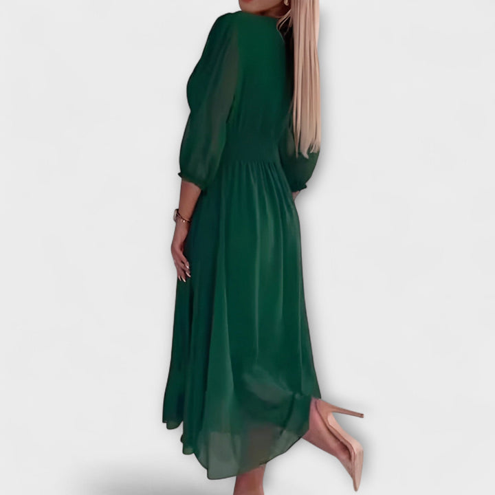 Nia - Rochie înfoiată stilată