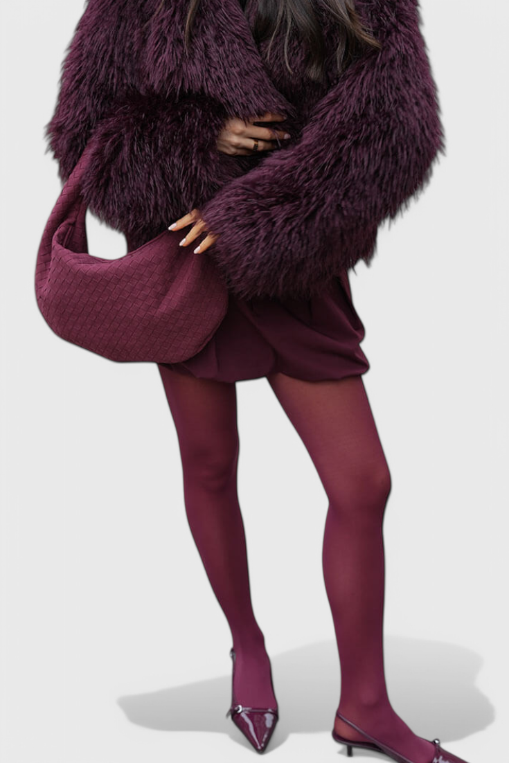 Lila - Țesătură pentru geantă cu noduri