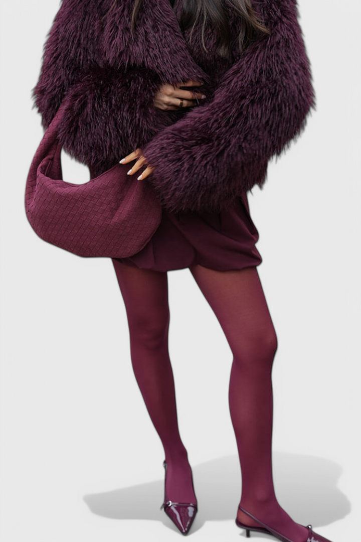 Lila - Țesătură pentru geantă cu noduri